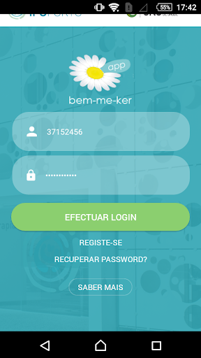 Android application Bem-Me-Ker screenshort