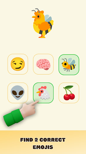 Android application Emoji IQ Puzzle: Quiz Game screenshort