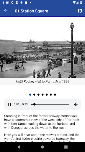 Android application Discover Portrush screenshort