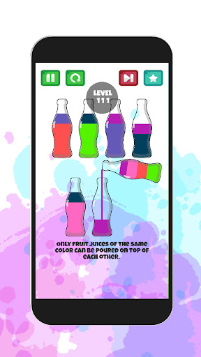 Shashas JuiceBar Color Puzzle Screen 3