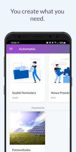 Automatio Mobile Forms Screen 3