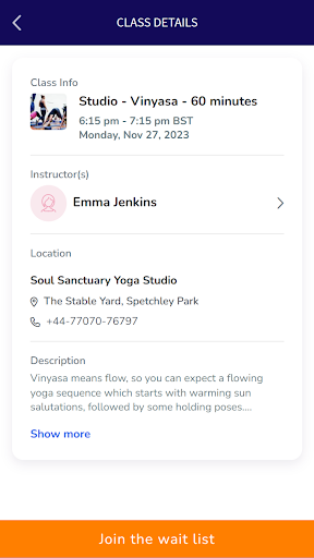 Soul Sanctuary Studio Screen 3