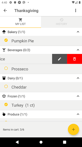 ListBee Screen 3