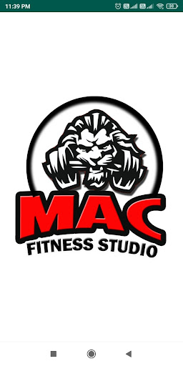 Android application Mac Fitness Studio screenshort