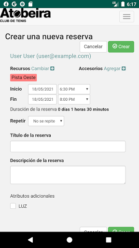 Reservas Atobeira Screen 3