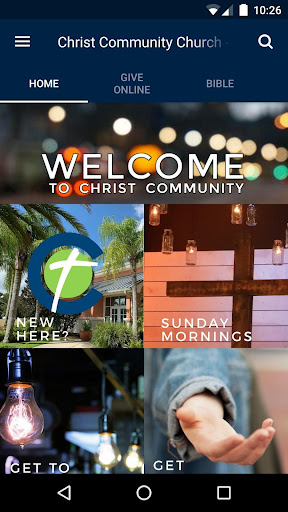 Android application Christ Community Church - FL screenshort