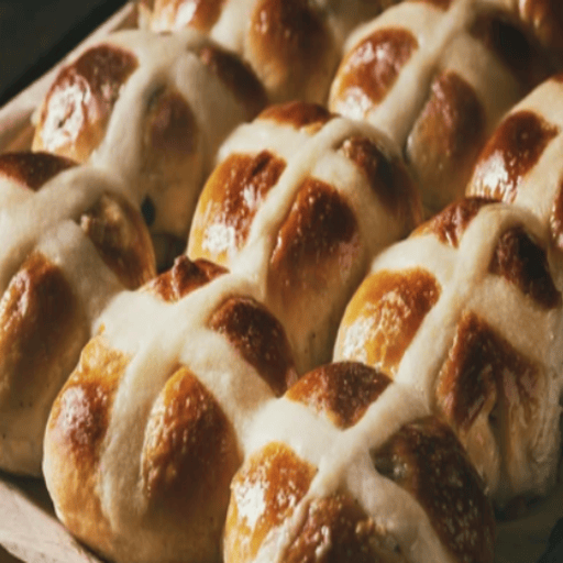 Hot Cross Buns Recipe logo