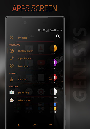 GENESYS Xperia Theme Screen 3
