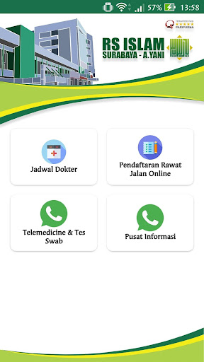 Android application Latar RS Islam Surabaya Ayani screenshort