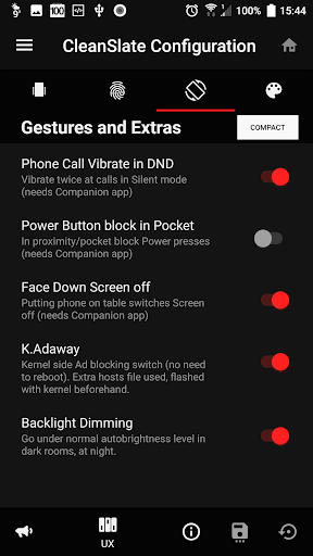 CleanSlate Kernel Config Screen 3