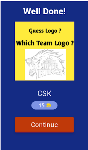 IPL 2024 Quiz Game Screen 2