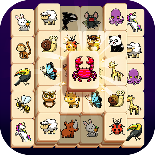 Mahjong Connect Animal logo
