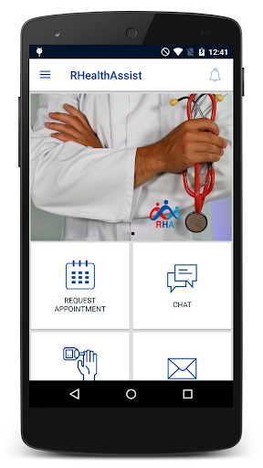 Android application R Health Assist screenshort