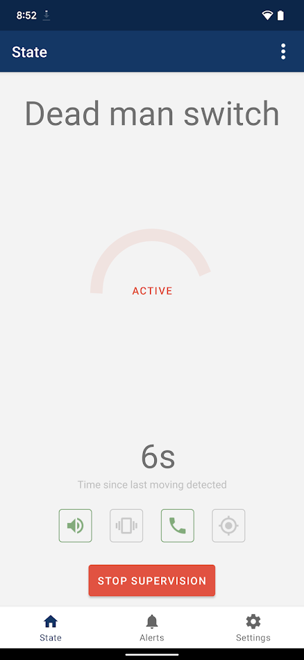 #1. Dead Man's Switch (Android) 由: Johannes Kleeschulte
