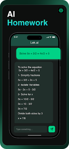Screenshot of Lek: AI Writing Assistant