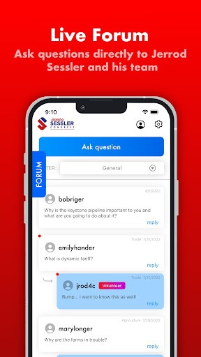Sessler for Congress (R) Screen 2