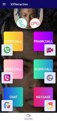 Tentacion Fake Video Call Screen 3