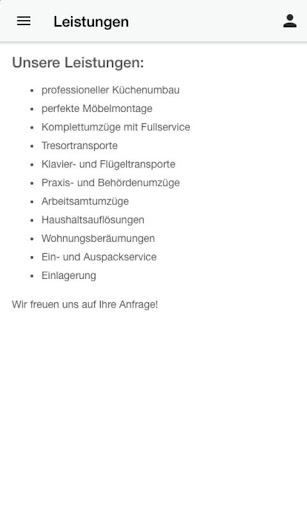 Umzug-Spedition Bechstädt Screen 3