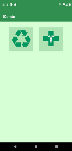 Android application iCorato screenshort