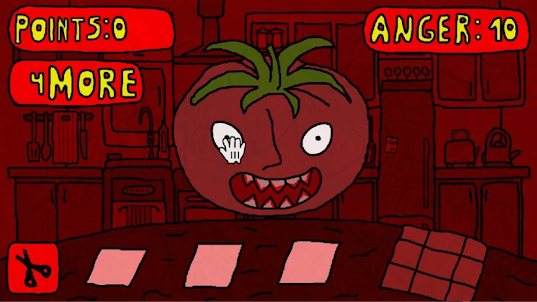 Mr Hungry Tomato Coloring