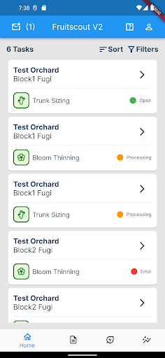 FruitScout Mobile V2 Screen 2