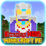 Cover Image of Tải xuống Mod Ultraman For Minecraft PE 1.1 APK
