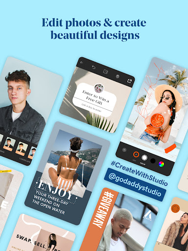 GoDaddy Studio: Create & Grow - Art & Design - apps