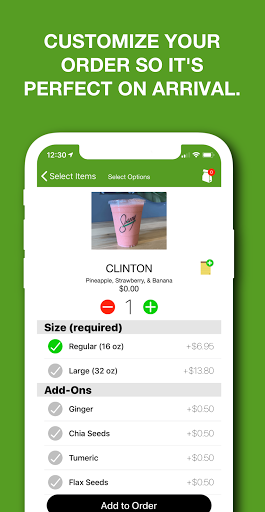 Android application Spizzy screenshort