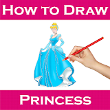 How to Draw Princess icon