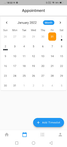 Doctor App - Hallo Doctor Screen 2