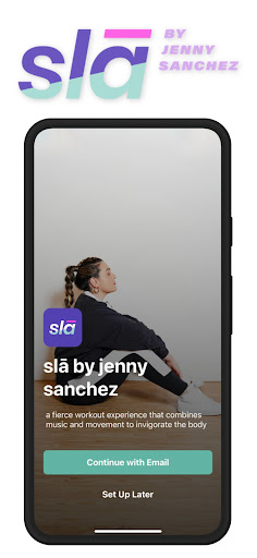 Android application slā by jenny sanchez screenshort