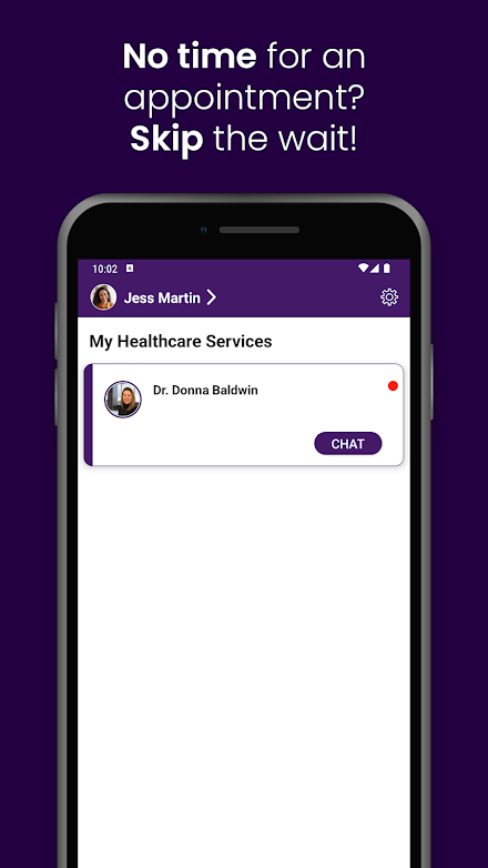CareAccess Live Screen 2