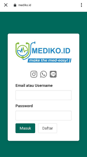 Android application MEDIKO.ID-TRY OUT UKMPPD screenshort