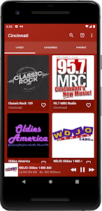 Cincinnati live streams radios