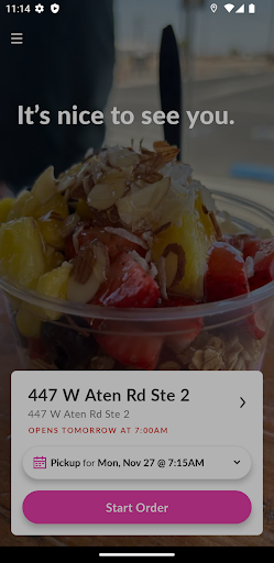 Android application Brickhouse Coffee screenshort