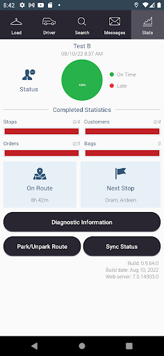 Delivery Connect Mobile Screen 3