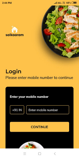 Salkaaram: Delivery Partner Screen 2