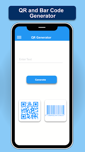 QR and Barcode Scanner-Generator