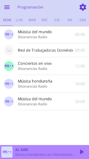 Disonancias Radio Screen 2