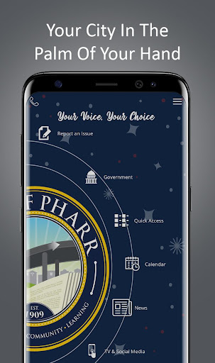 Android application Pharr 311 screenshort