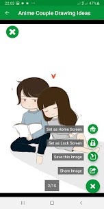 Cute Anime Couple Drawing Idea Complete APK Download 5