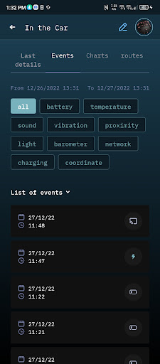 MobilSensor Screen 3