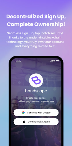 Android application Bondscape screenshort