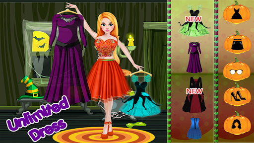 Cute Girl Halloween Makeup Art screenshot 14