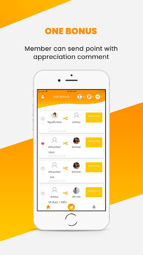OneBonus - Teamwork app Screen 2