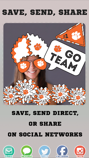 Clemson Tigers PLUS Selfie Sti