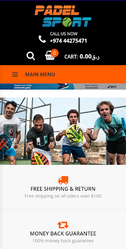 PadelSport Screen 2