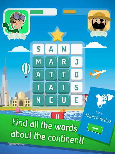 Word 4 word Finder of Cities