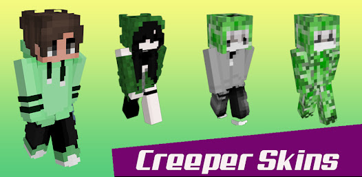 Screenshot 4 skin horror boy green creeper android