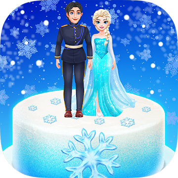 Captura 1 Icy Princess & Prince Cake android